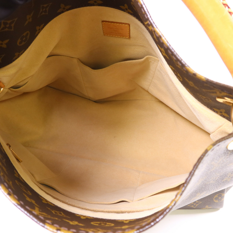 LOUIS VUITTON Monogram Artsy GM金扣肩背袋-5