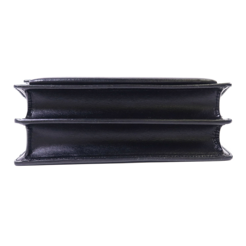 SAINT LAURENT 牛皮皮革Sunset Medium銀扣鏈帶肩背袋-3