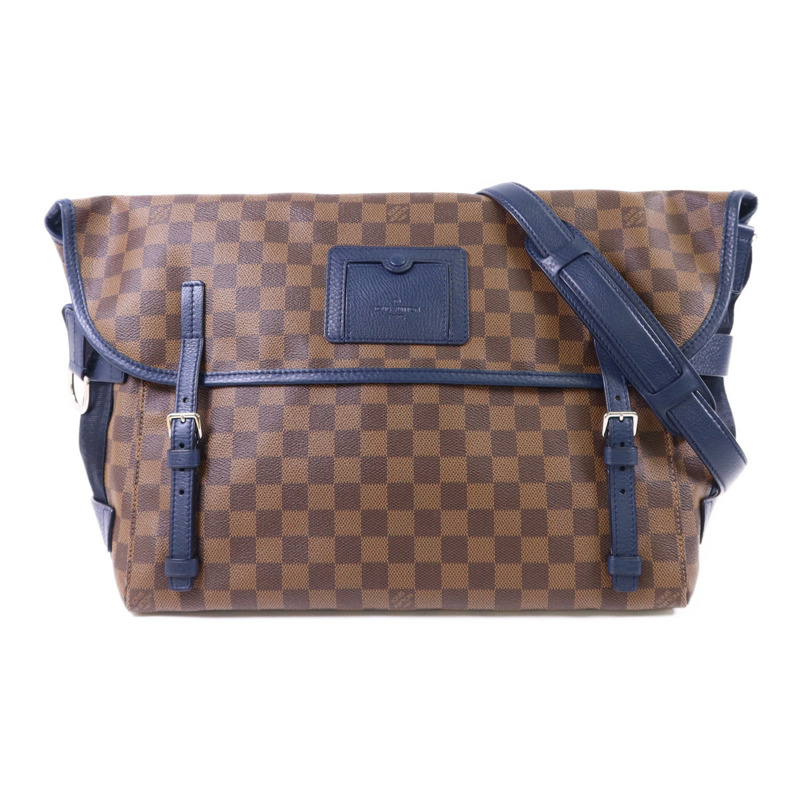 LOUIS VUITTON Damier Buzas銀扣肩背袋-0