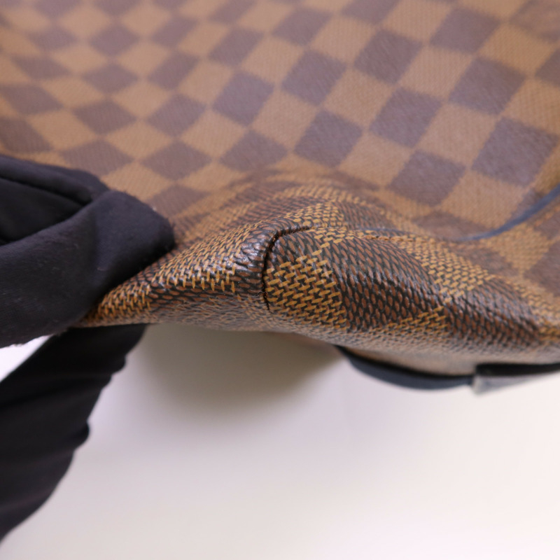 LOUIS VUITTON Damier Buzas銀扣肩背袋-12