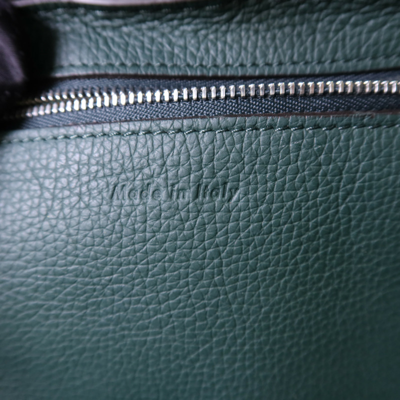 CELINE 牛皮皮革Small Big Bag銀扣肩背袋-7
