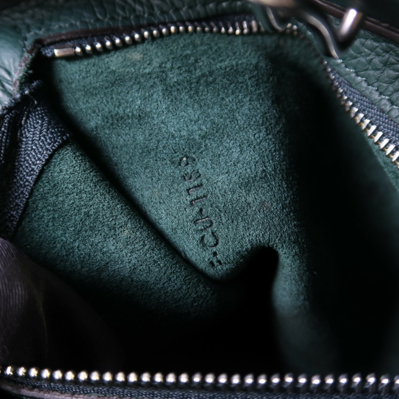 CELINE 牛皮皮革Small Big Bag銀扣肩背袋-8