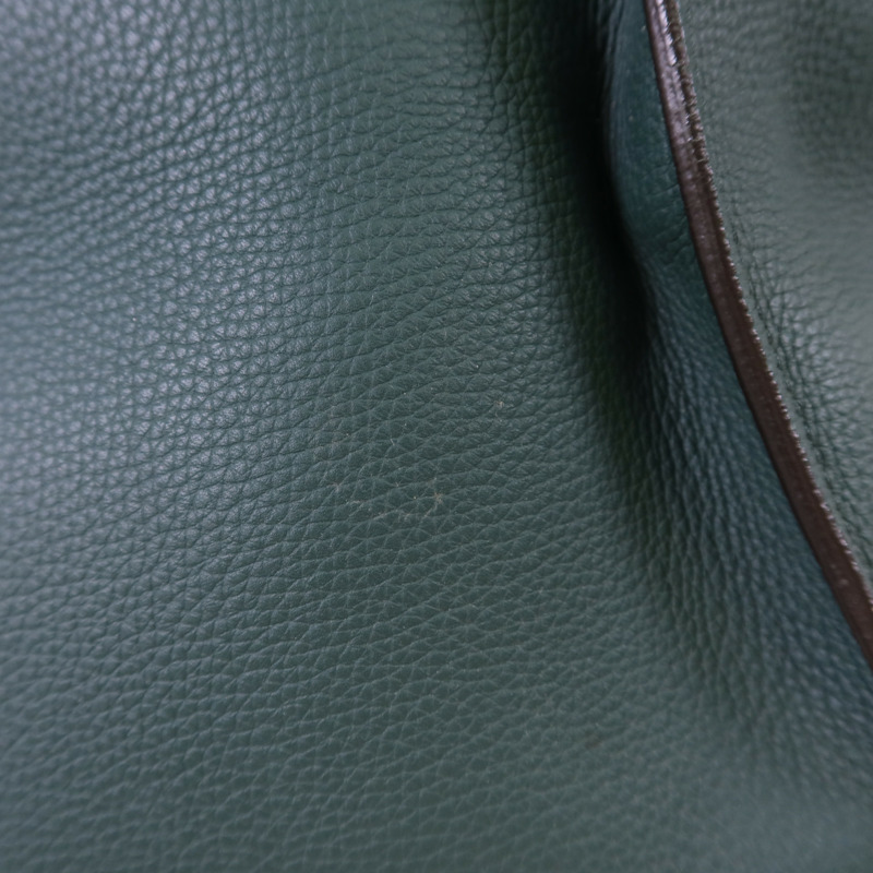 CELINE 牛皮皮革Small Big Bag銀扣肩背袋-16