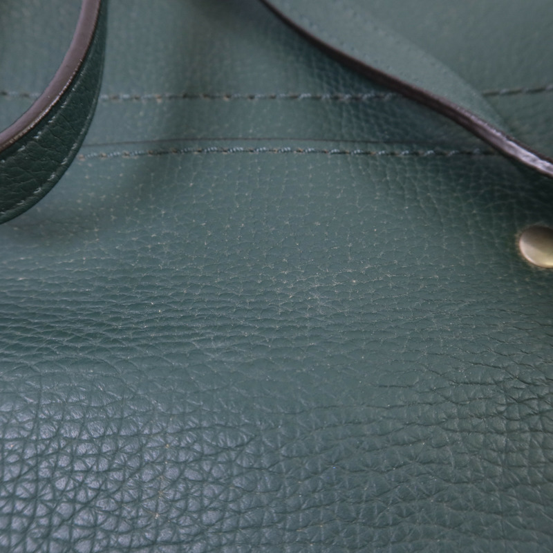 CELINE 牛皮皮革Small Big Bag銀扣肩背袋-18