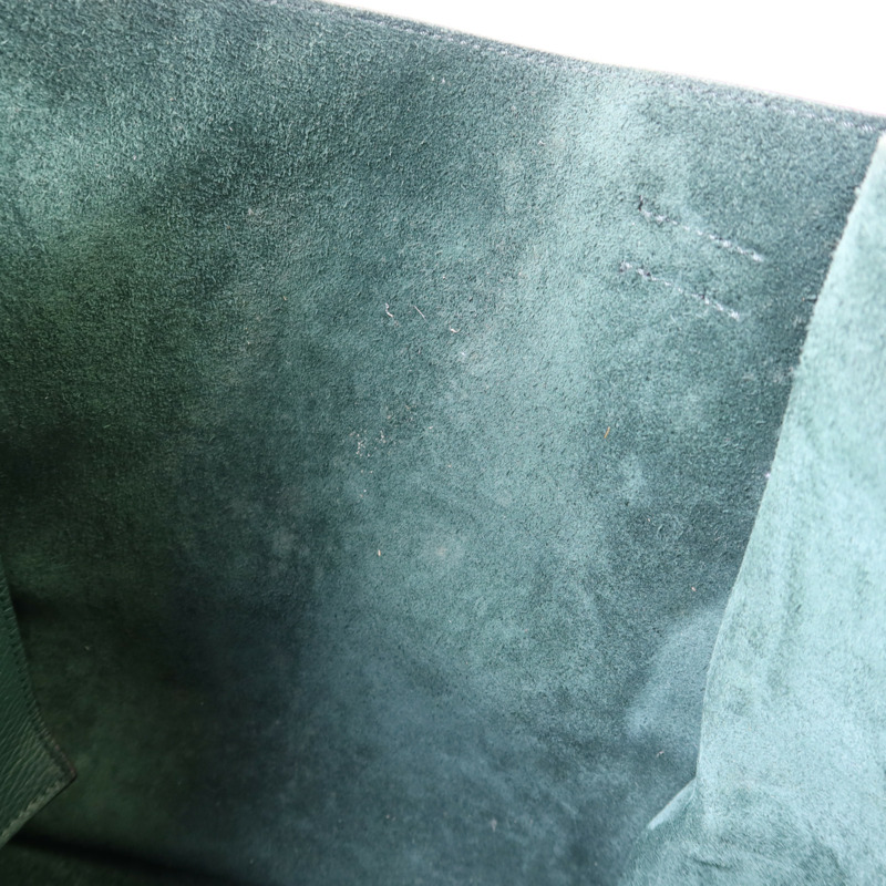 CELINE 牛皮皮革Small Big Bag銀扣肩背袋-23