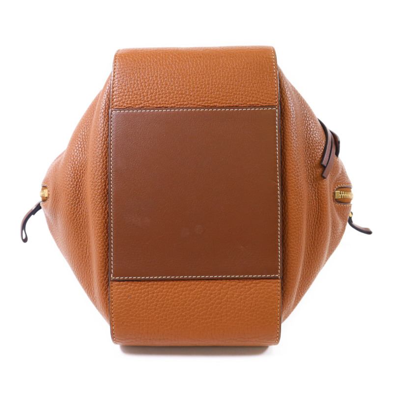 LOEWE 牛皮皮革Hammock Small金扣肩背袋-3