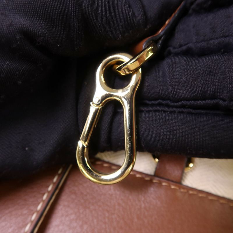 LOEWE 牛皮皮革Hammock Small金扣肩背袋-8
