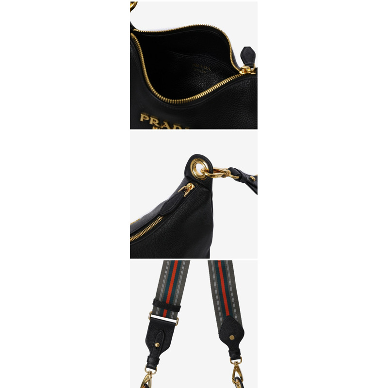 PRADA Vitello Phoenix 小號單肩包 1BC180 2E8K F0002-7