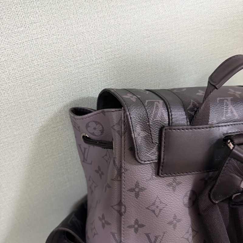 ®️Louis Vuitton Christopher MM Monogram Eclipse Reverse 帆布後背包-7