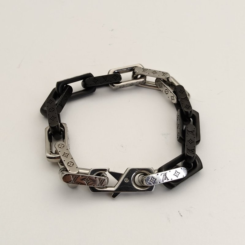 LOUIS VUITTON 合金Monogram古巴手鏈手鍊／手環-0
