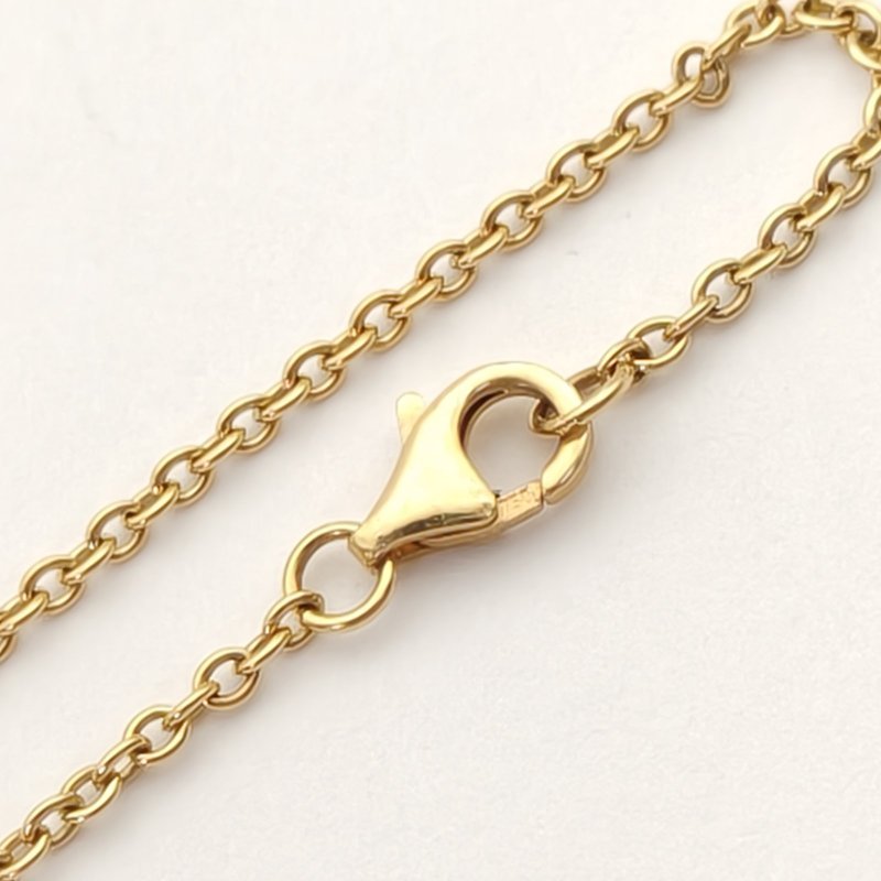Cartier LOVE18K金雙環手鏈18K黃金S-M碼黃金手鍊／手環-4