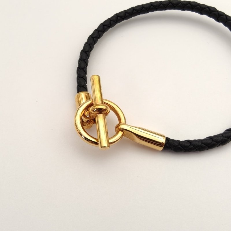 HERMES 牛皮合金愛馬仕手鏈/手鍊/手環-2