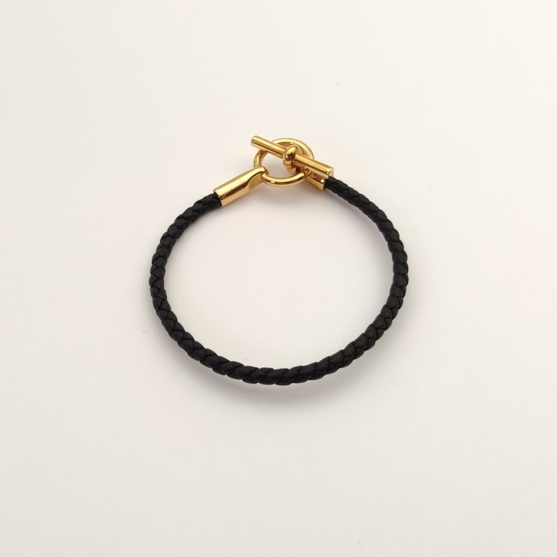 HERMES 牛皮合金愛馬仕手鏈/手鍊/手環-3