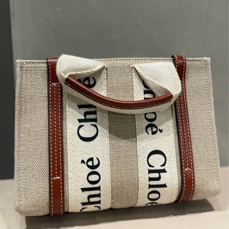 Chloé Woody Mini 托特包-6