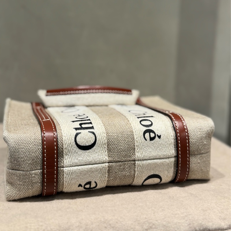 Chloé Woody Mini 托特包-8