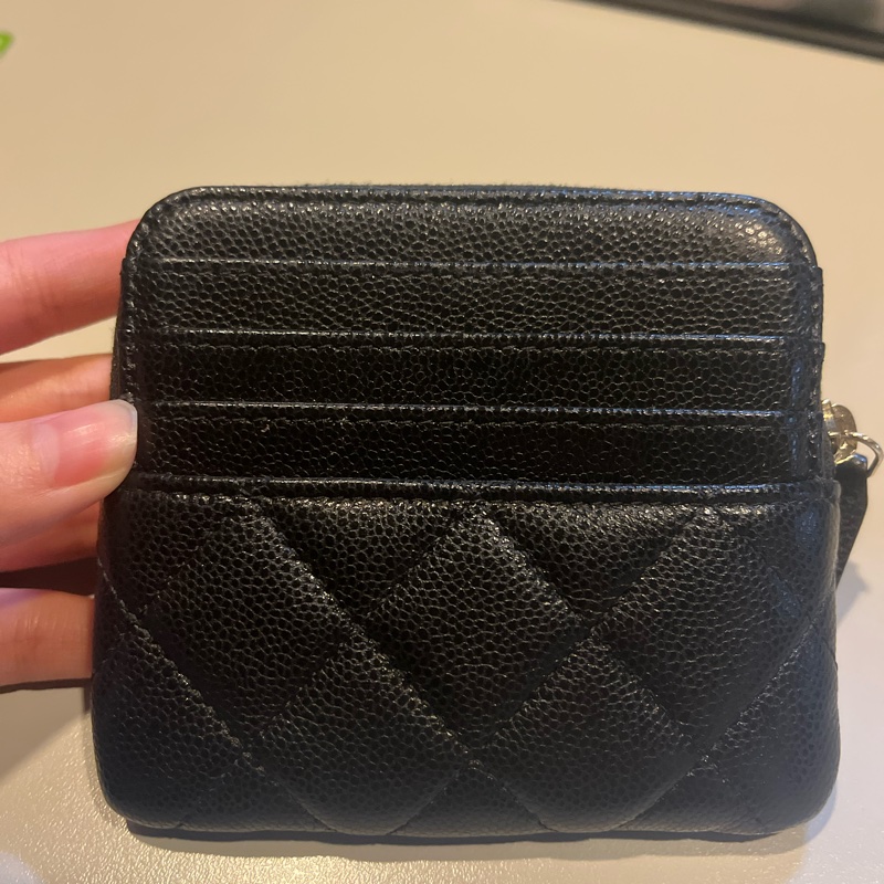 Chanel吐司零錢卡包（荔枝皮）-6