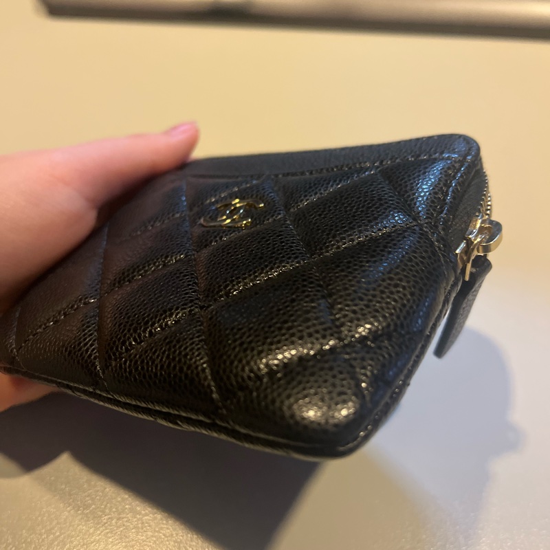 Chanel吐司零錢卡包（荔枝皮）-7