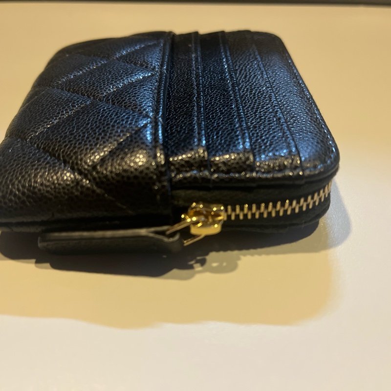 Chanel吐司零錢卡包（荔枝皮）-9