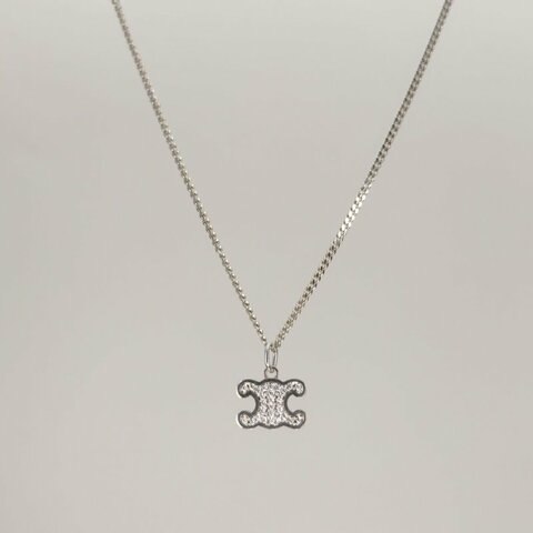 CELINE 合金celine凱旋門水鑽項鏈項鍊