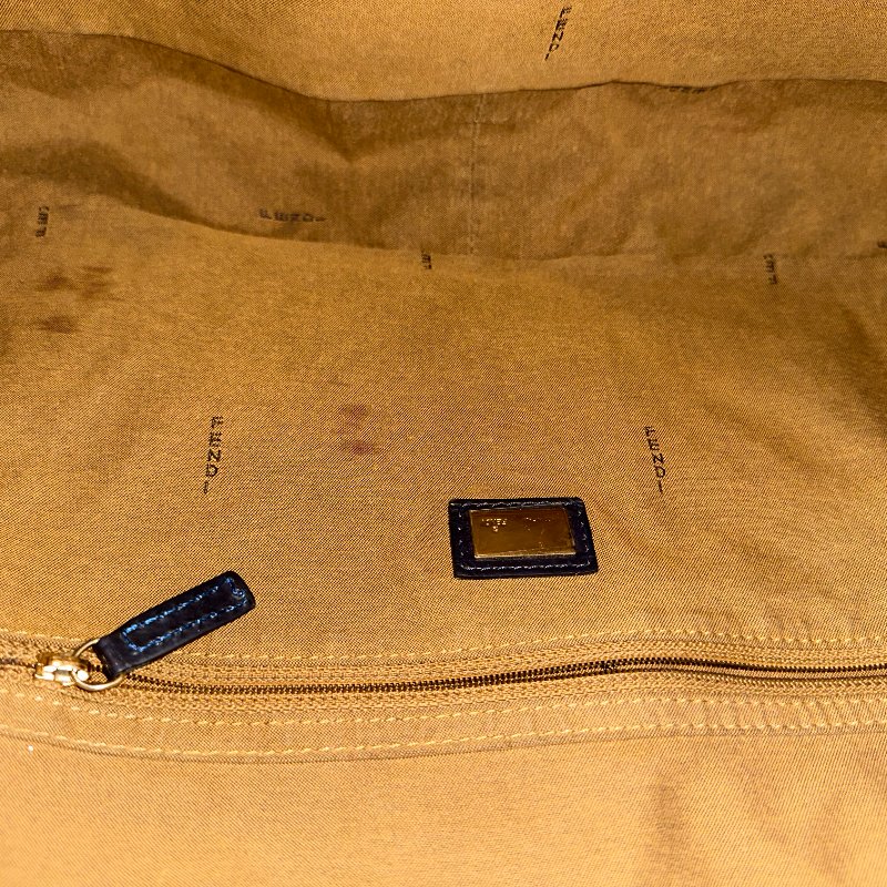 現貨 FENDI漆皮大法棍 深藍-10