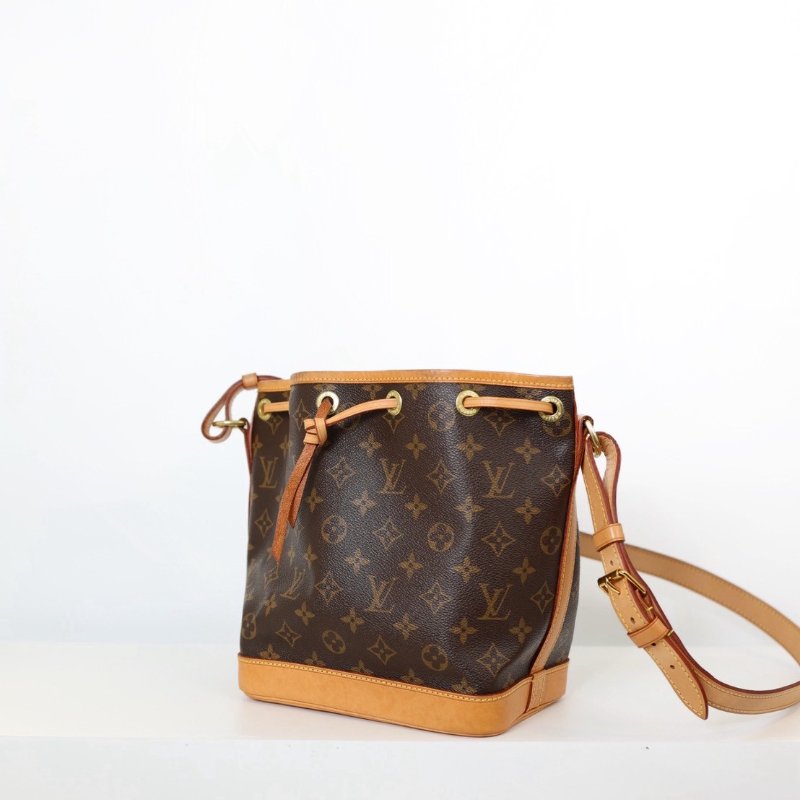 二手Lv Noé BB 經典老花水桶包-3