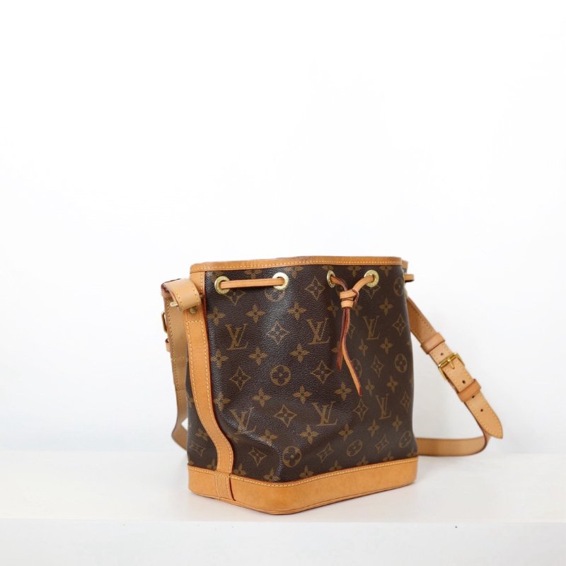 二手Lv Noé BB 經典老花水桶包-4