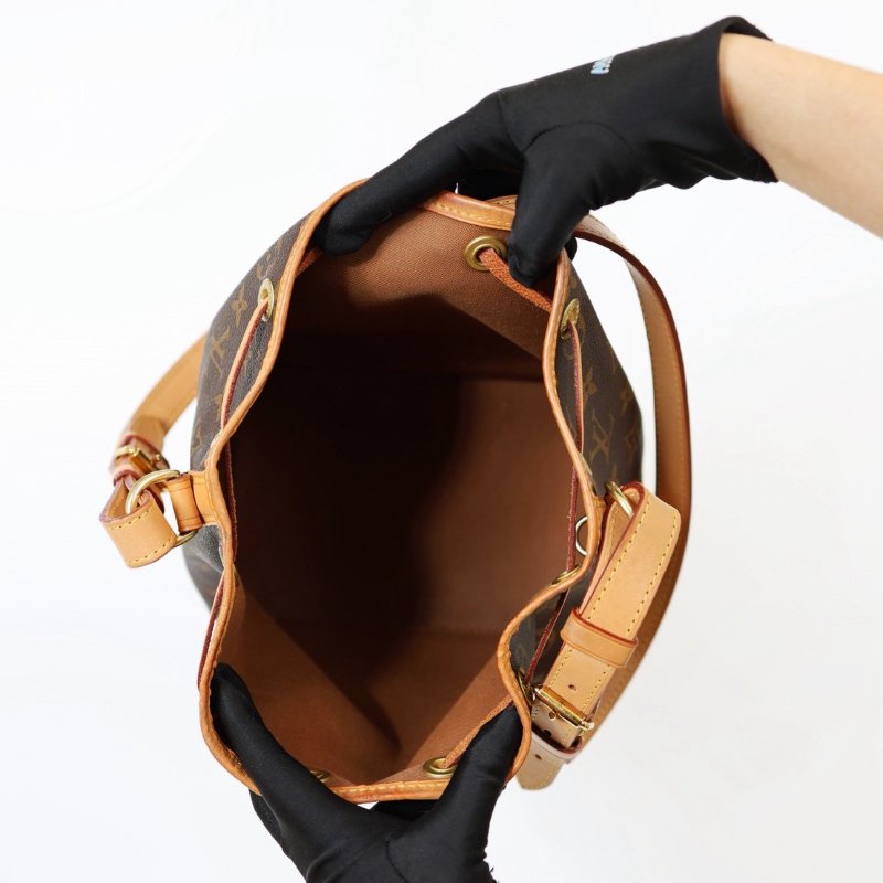 二手Lv Noé BB 經典老花水桶包-7