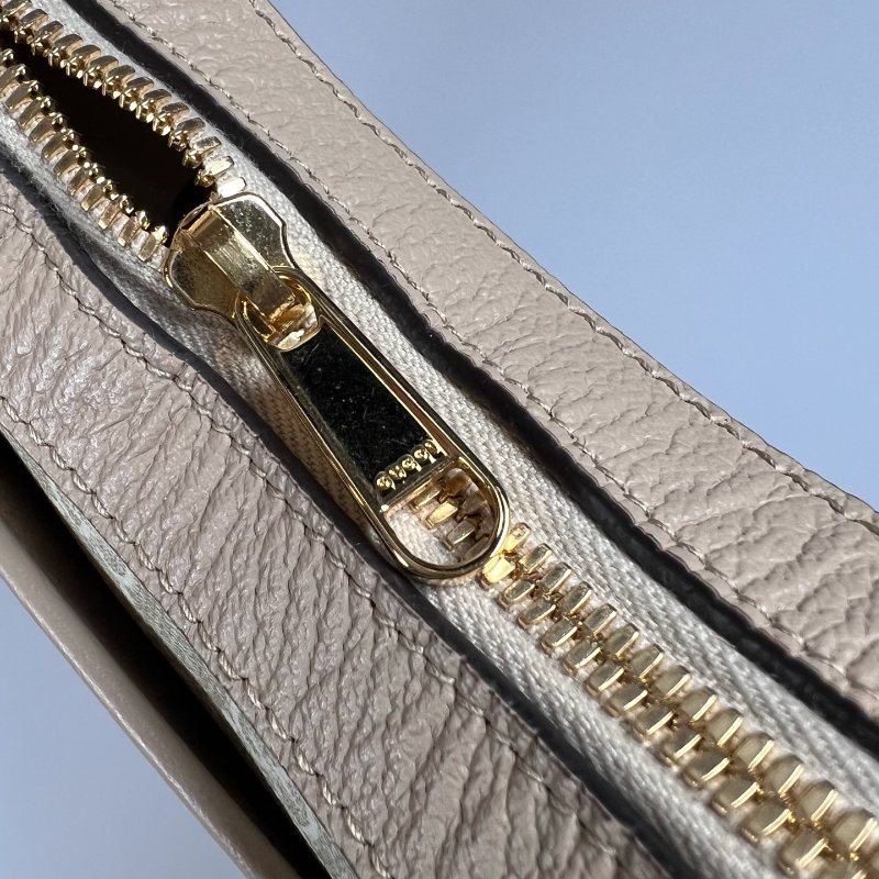 全新品 GUCCI 726843 OPHIDIA燕麥色月亮包-6