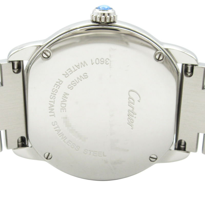 銀色錶盤 不鏽鋼 Ronde Solo 腕錶【Cartier 卡地亞】 W6701004-3