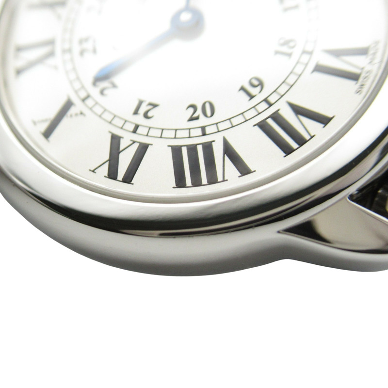 銀色錶盤 不鏽鋼 Ronde Solo 腕錶【Cartier 卡地亞】 W6701004-9