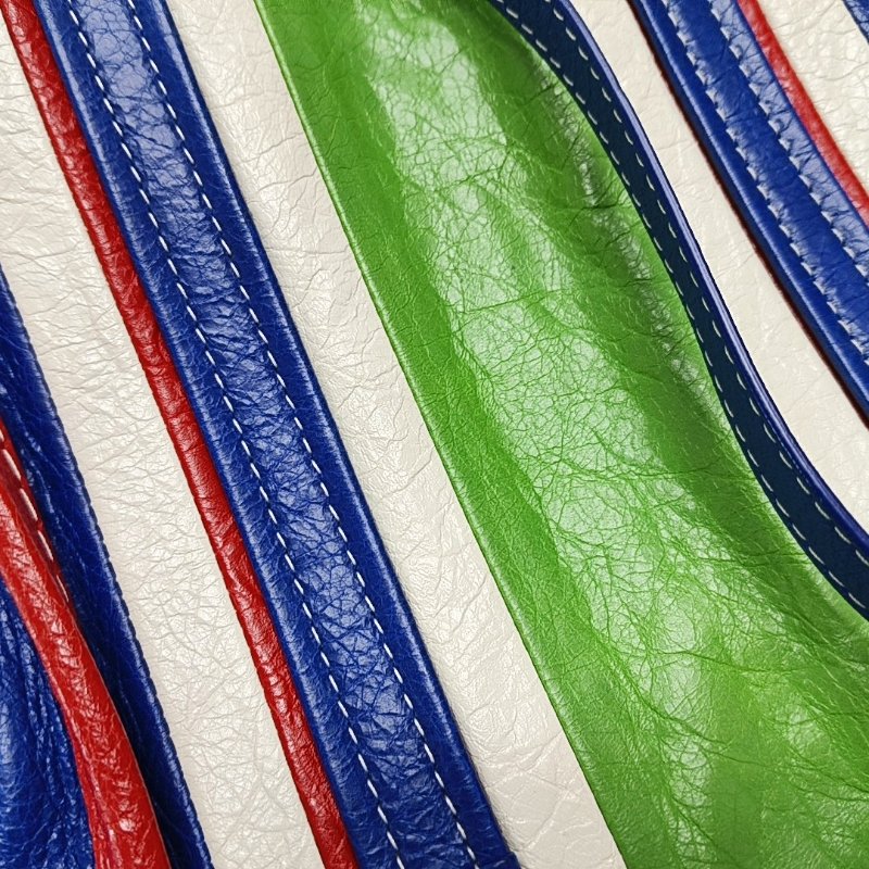 BALENCIAGA Bazar XS綠色羊皮單肩包斜挎包手提包 銀色五金 可拆卸肩帶-9