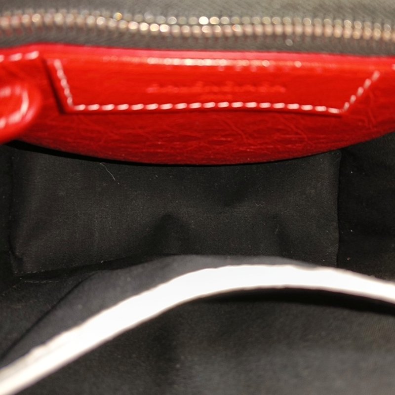 BALENCIAGA Bazar XS綠色羊皮單肩包斜挎包手提包 銀色五金 可拆卸肩帶-10