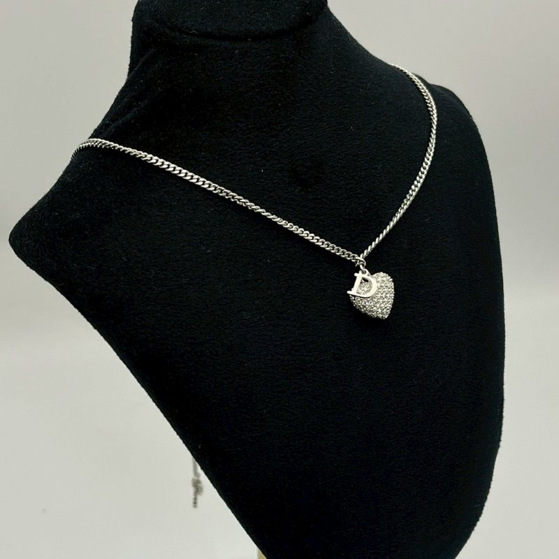 🏷Dior帶鑽愛心項鍊-2