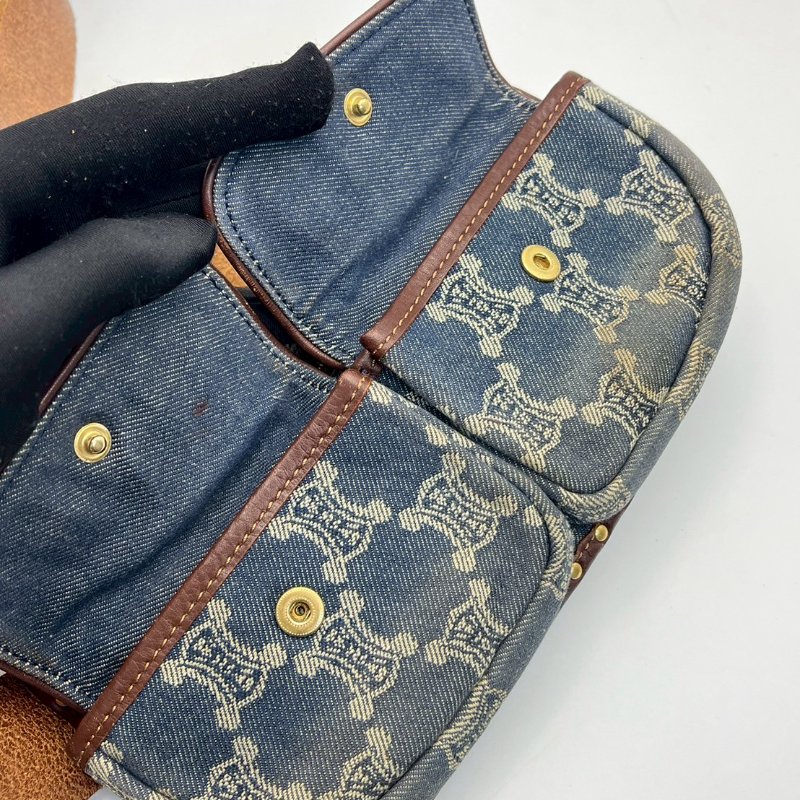 🏷Celine丹寧腰包-5