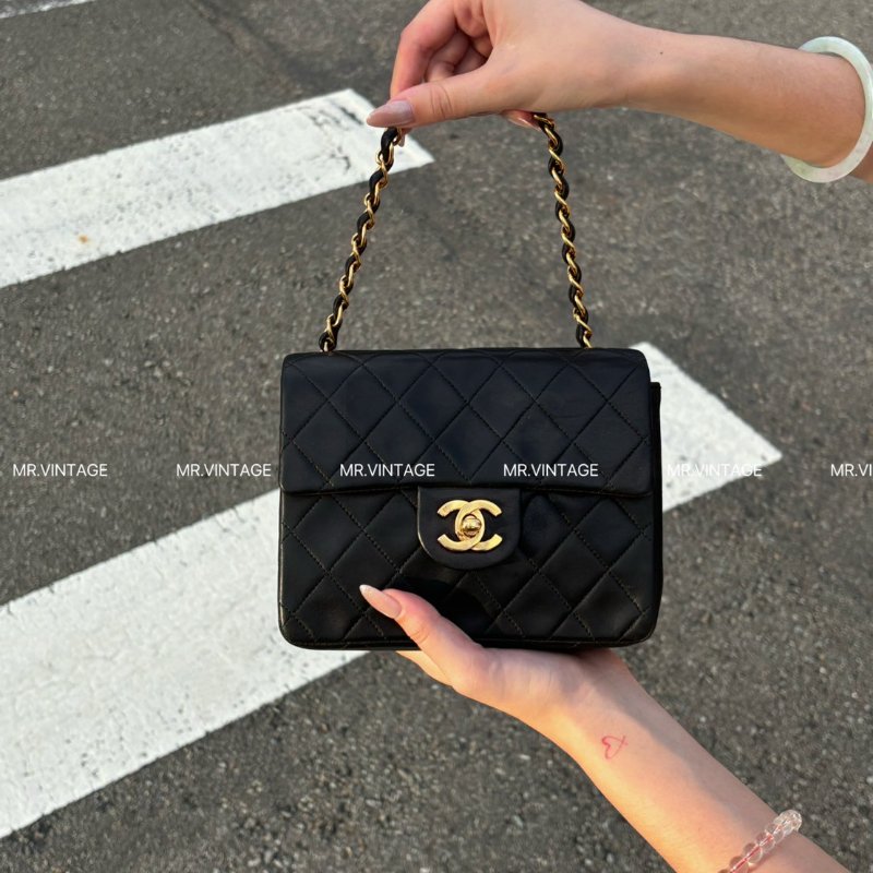 🏷Chanel CF17小方胖 五金含24k金-2