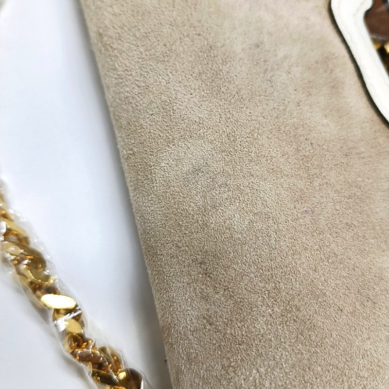 BURBERRY 迷你白色牛皮單肩包雙肩包 可拆卸肩帶-8