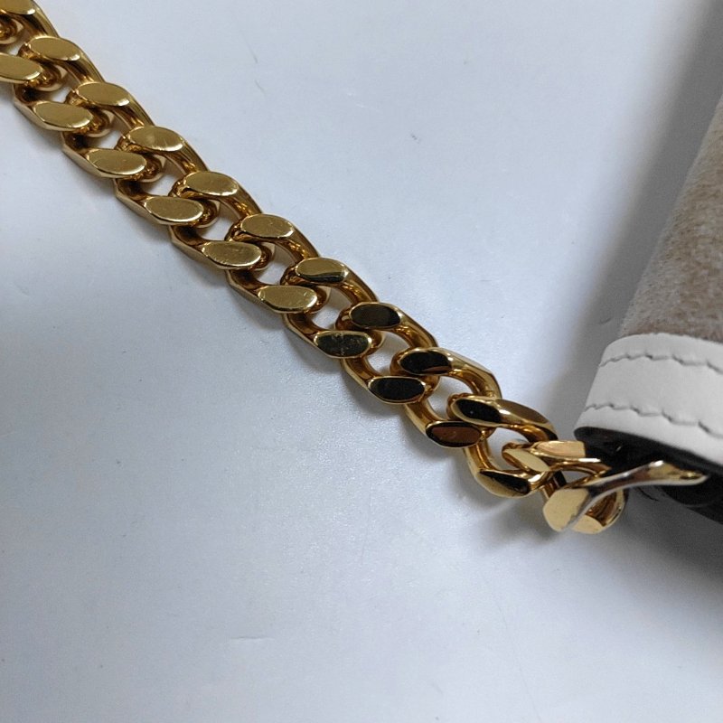 BURBERRY 迷你白色牛皮單肩包雙肩包 可拆卸肩帶-14