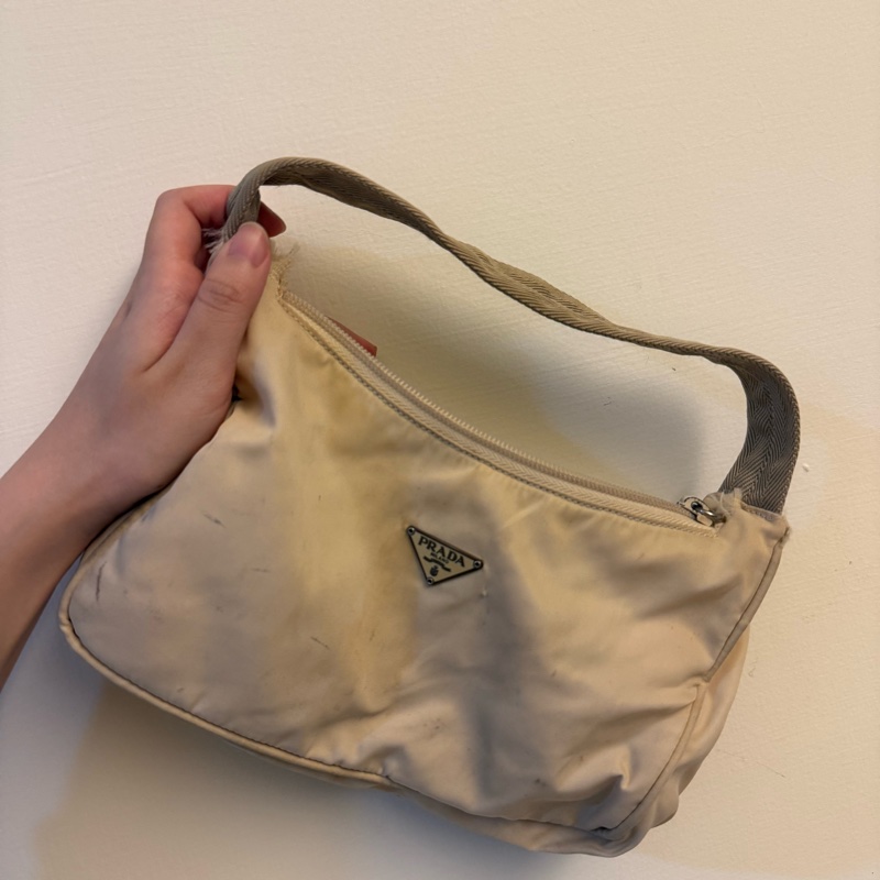 Prada hobo 尼龍腋下包/肩背包-5