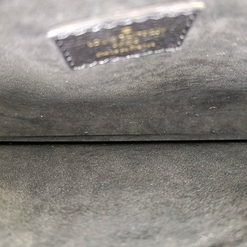 LOUIS VUITTONVICTOIRE 棕色塗層帆布老花單肩包斜挎包 金色五金 9.8新-6