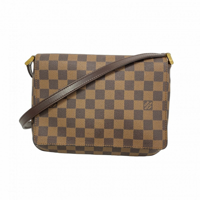 路易威登 Damier Musette Tango 女士長肩帶單肩包 N51301 Ebene-0