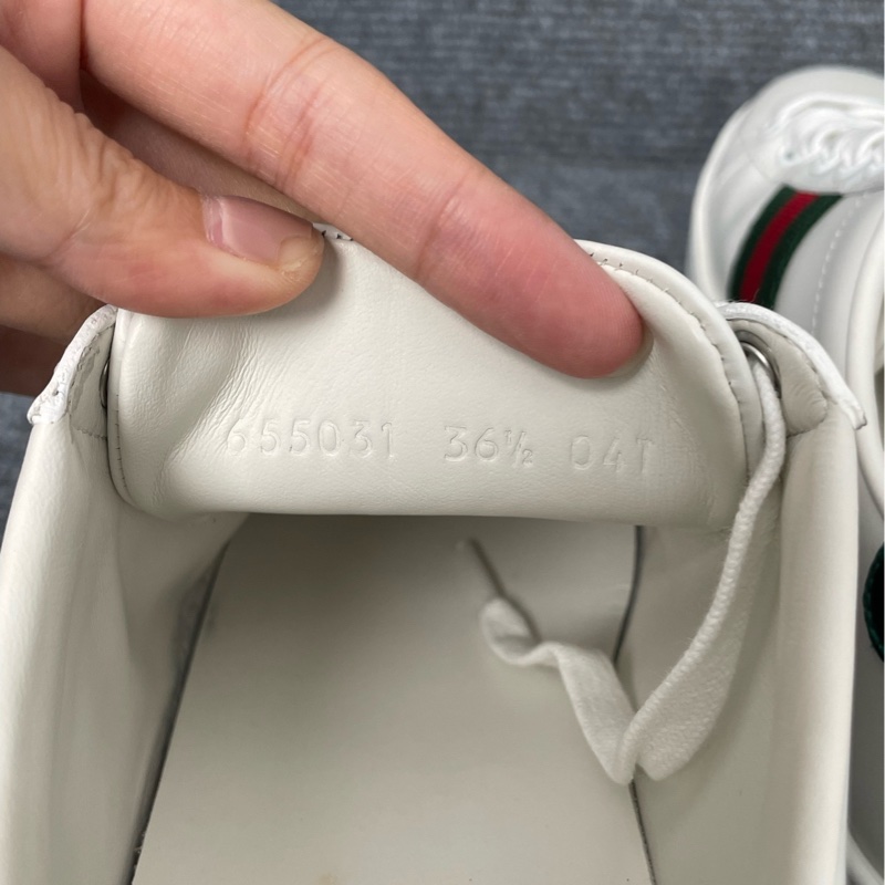 98新 Gucci 白色多啦A夢 板鞋36.5碼-3