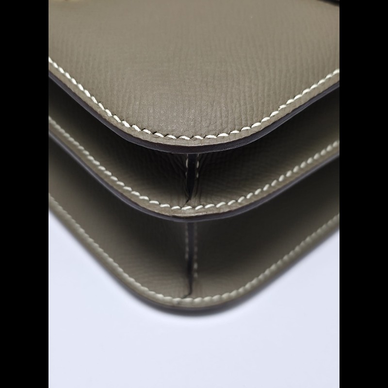 Hermes Constance 24大象灰金扣-7
