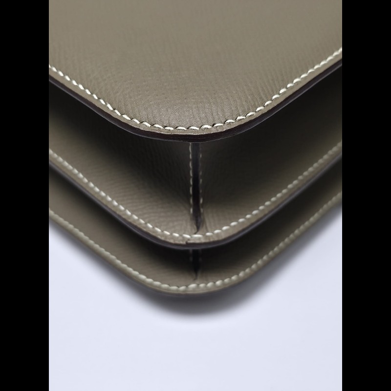 Hermes Constance 24大象灰金扣-9