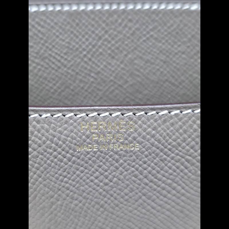 Hermes Constance 24大象灰金扣-13