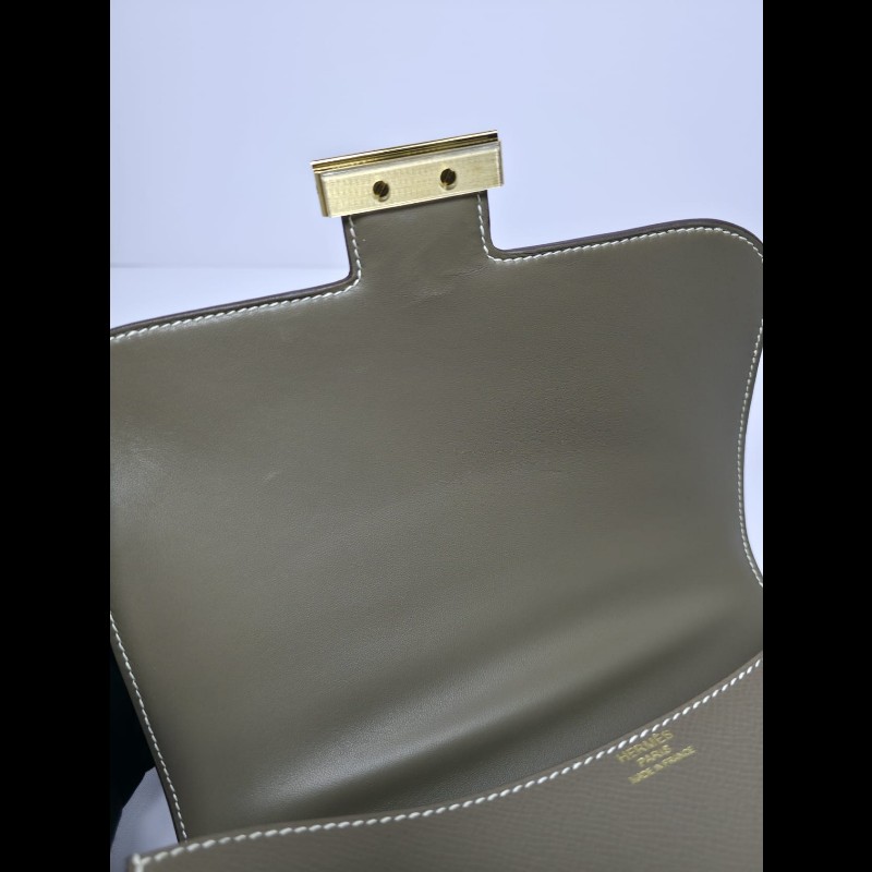 Hermes Constance 24大象灰金扣-14