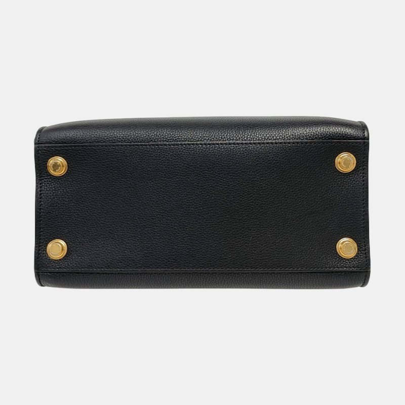 LOUIS VUITTON CITY STEAMER 小號黑色牛皮蒸汽包單肩包手提包金色五金可拆卸肩帶-5