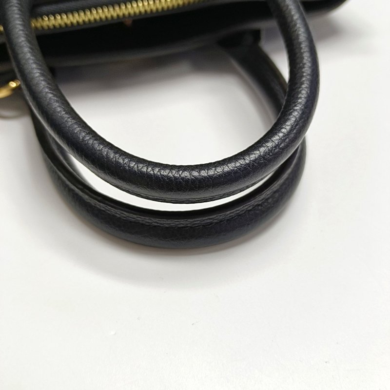 LOUIS VUITTON CITY STEAMER 小號黑色牛皮蒸汽包單肩包手提包金色五金可拆卸肩帶-11