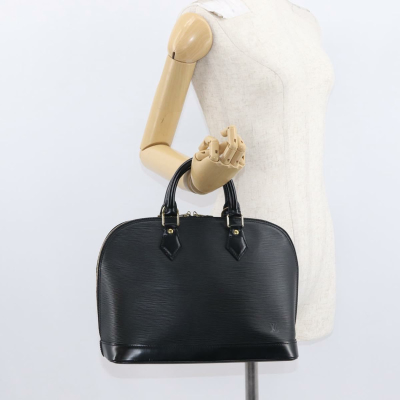 【日本直送】路易威登 Epi Alma 手提包 黑色 M52142 LV 正品 yk19863-21