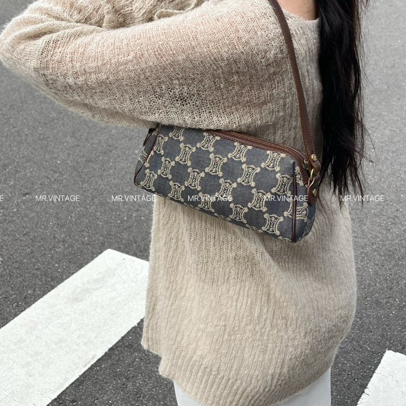 🏷Celine單寧hobo-1