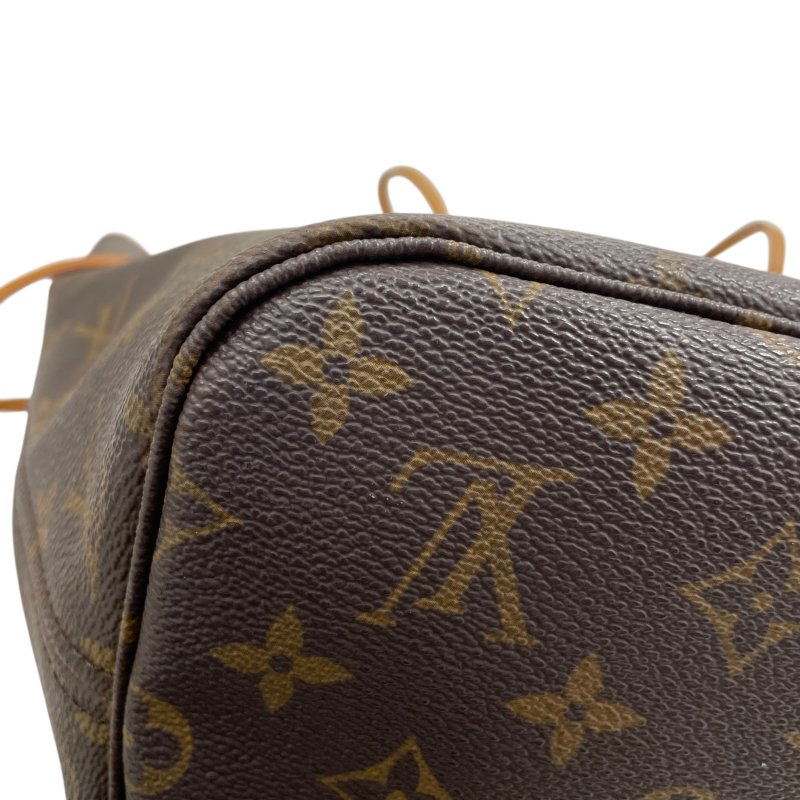 LOUIS VUITTON 路易威登 M46987 NEVERFULL MM 中型托特包 PVC帆布 老花 棕色-5